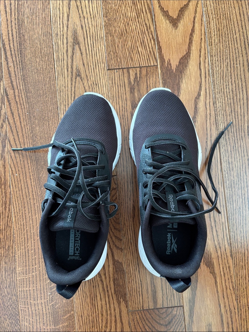 Reebok Women’s Black and White Casual Running Sneakers